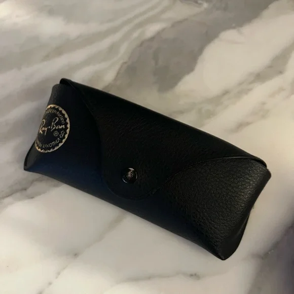 Rayban Polished Gunmetal Grey Gradient sunglasses with case - Picture 2 of 5